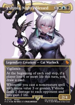 Y'shtola, Night's Blessed Final Fantasy Commander decks Character Card